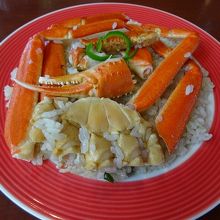 カニピラフ(殻付き)