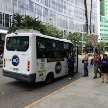 帰りは、ITパークのバスターミナルからバスで戻って来ました。