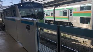 横浜駅から小机駅まで