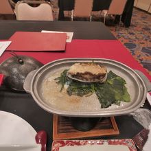 鮑も美味しかったです。