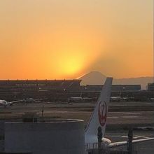 夕日がきれい