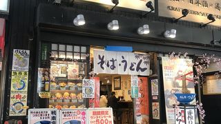 上野駅真前ガード下の立食いつるや、美味いよ