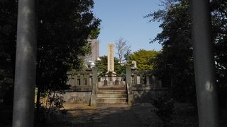 維新三傑の一人大久保利通のお墓は青山霊園にありました