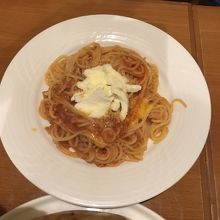 生パスタでモチモチ