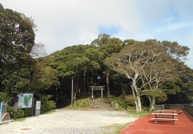 見晴らしのいい展望台もあります。