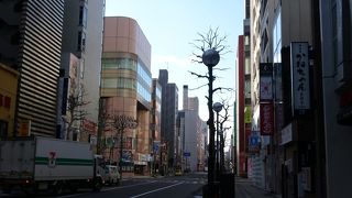 にぎやかな商店街！