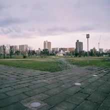 なにわのみや公園。