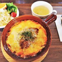 ハンバーグドリアランチ