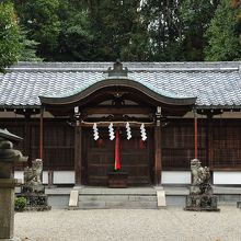 八所御霊神社の本殿
