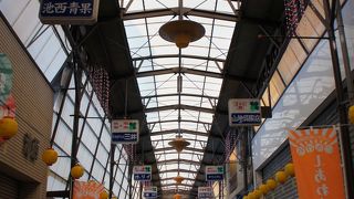 旅館やお土産屋さん