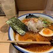 ゆずの香りがさっぱりのラーメン