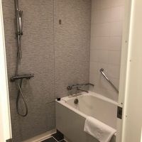 洗い場のあるバスルーム。