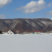 快速きたみから見る田舎の風景