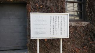 蔦に覆われています