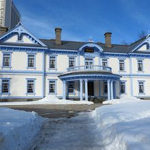 美しい「豊平館」です