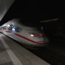 １回目乗車のICE３