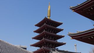 浅草寺 五重塔♪