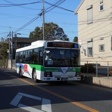 佐倉市中心部を走る千葉グリーンバス