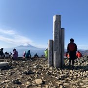 展望が素晴らしい山