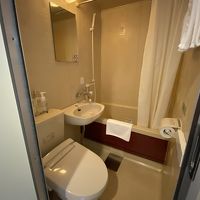 トイレは少し窮屈