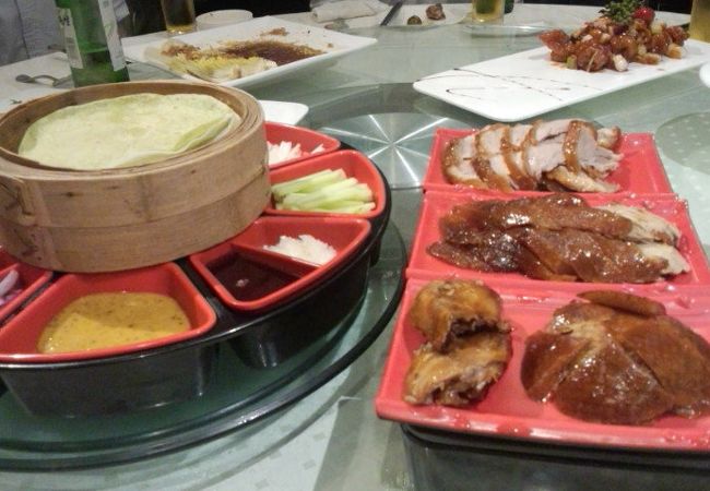 北京料理を美味しくいただきました。