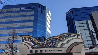 飲食店が多い商店街