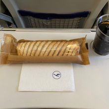 バルセロナ→フランクフルト間の機内食