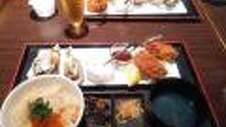 カキフライがオススメ