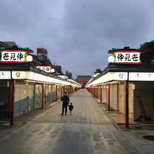 コロナで封鎖された3月末です。