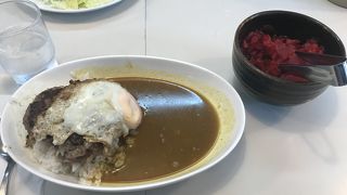 バーグカレー！