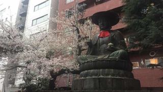 新宿御苑近くの大きなお寺