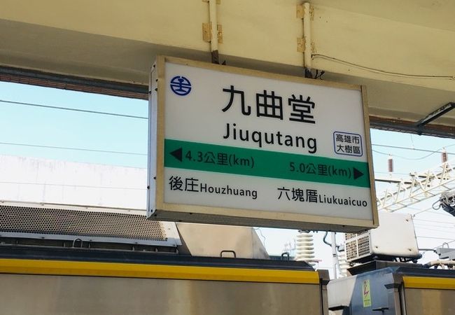 高雄駅から屏東方面に七つめの駅です