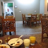 セルフサービスの朝食　