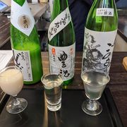 奈良のお酒を試飲できます