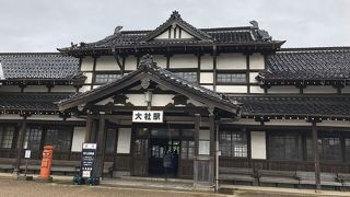 レトロな趣があります