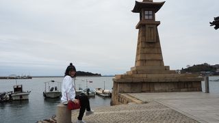 歴史のある港町