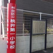 青梅街道沿いに役場が有ったそうです