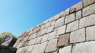 皇居東御苑　天守台に上ってみた