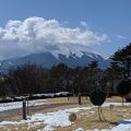 露天風呂から富士山の絶景
