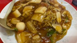 あんかけラーメンうまいです