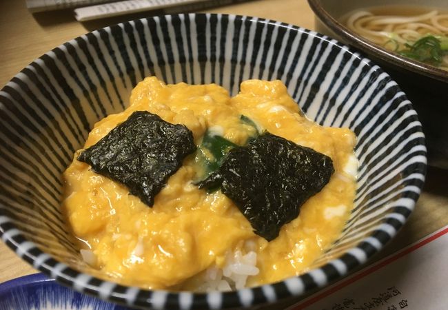 トロトロの卵丼がおススメ