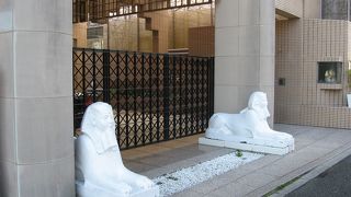 スフィンクスがお出迎え