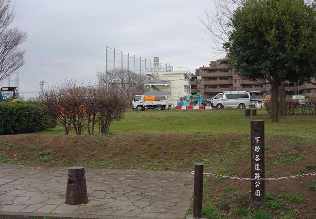 遺跡のある公園