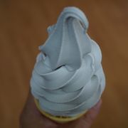 名物は山ぶどうソフトクリーム