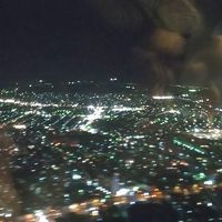 客室からの夜景
