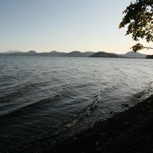 波音とそよ風が心地よい