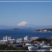 江の島と海と富士山が一望できる素晴らしき眺望が臨める披露山公園