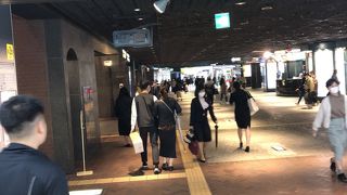 空港線から七隈線に乗り換え