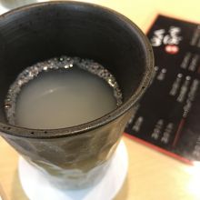 焼酎そば湯割