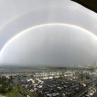 ダブルレインボーもばっちり見れます！